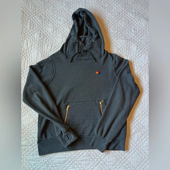 Aviator Nation Ninja Hoodie, Navy Blue, Size M - Picture 3 of 7